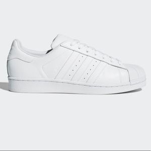 Women’s White Adidas All-Stars